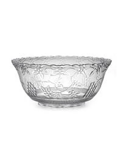8qt. Plastic Crystal Cut Punch Bowl
