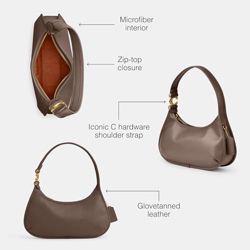 Coach Womens Glovetanned Leather Eve Shoulder Bag