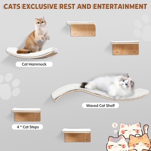 Calmbee Cat Wall Shelves - 70