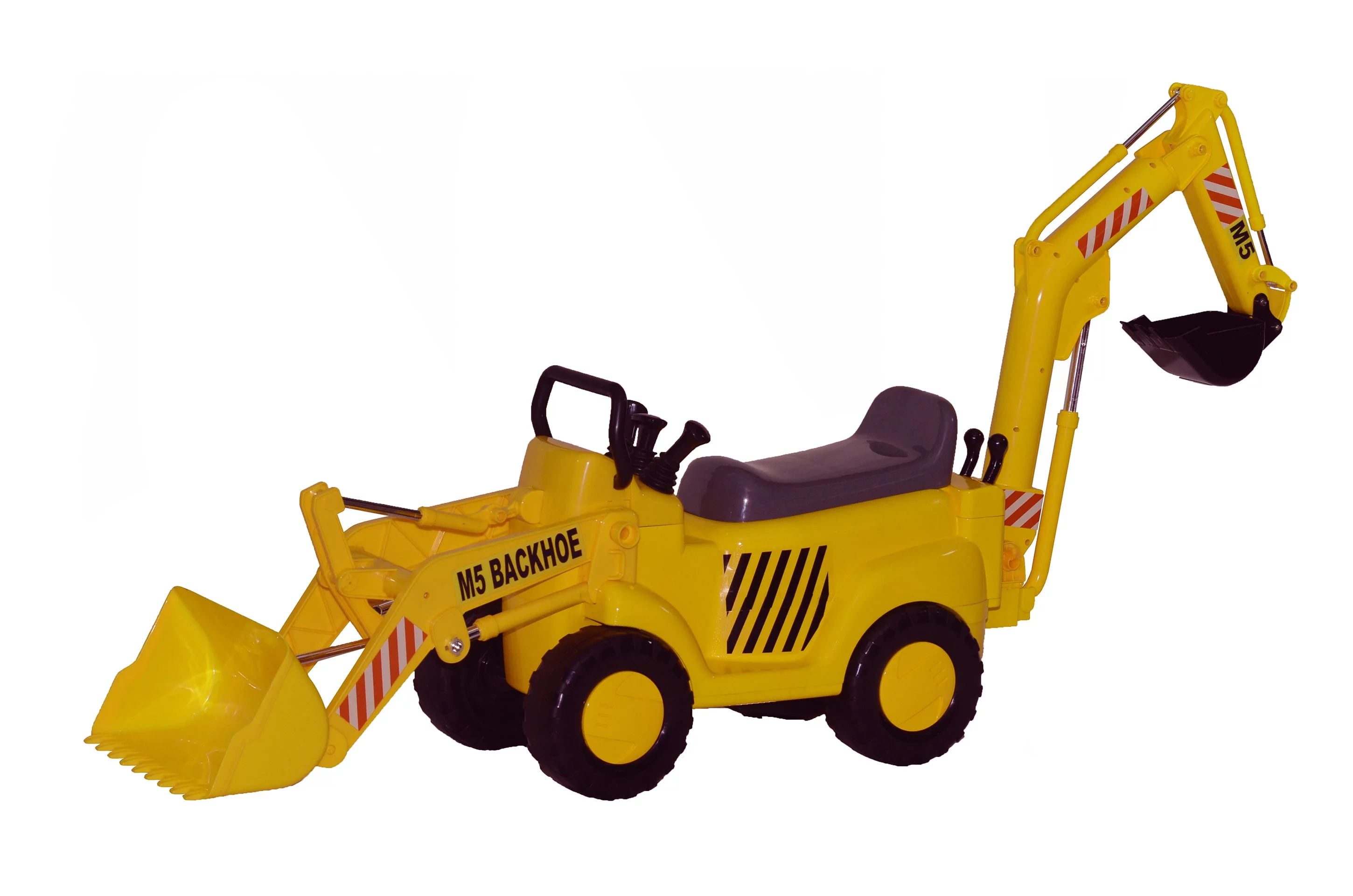 Skyteam Technology M5 Construction Front End Loader & Backhoe Action Ride-on, Children