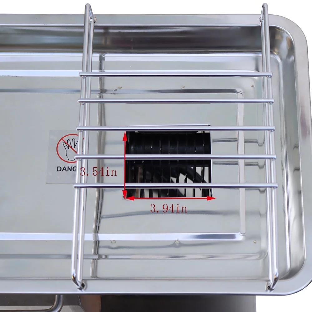 TECHTONGDA Qx Meat Cutter Machine Stainless Steel Meat Slicer 4MM Blade 250Kg/Hour