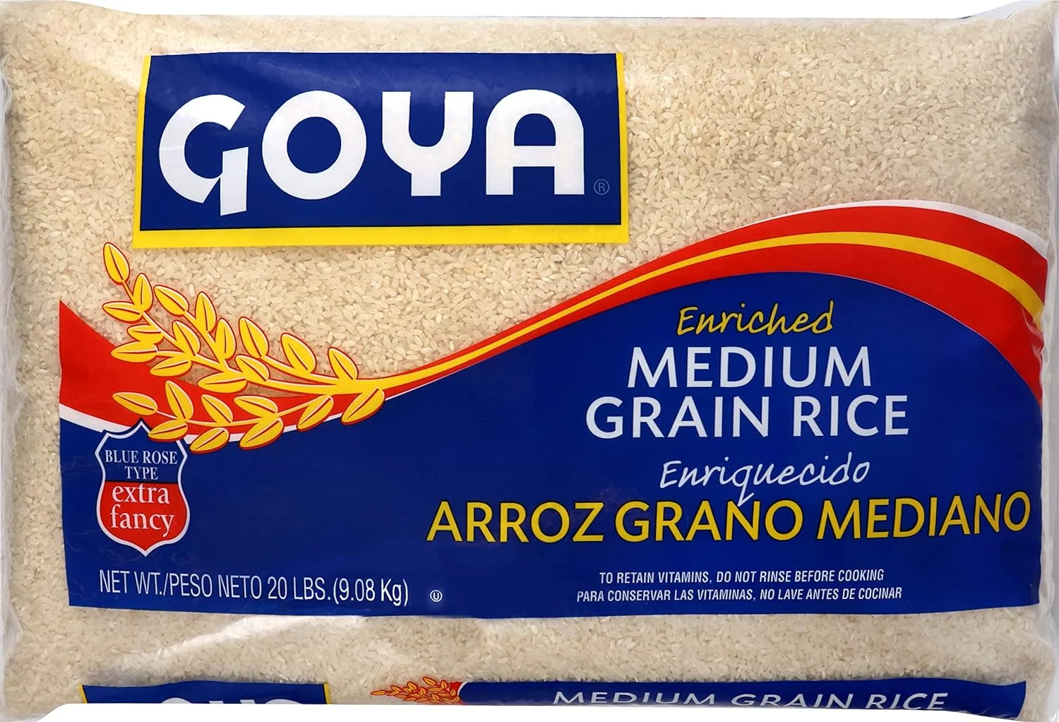 Foods Enriched Medium Grain Rice, 20 Pound