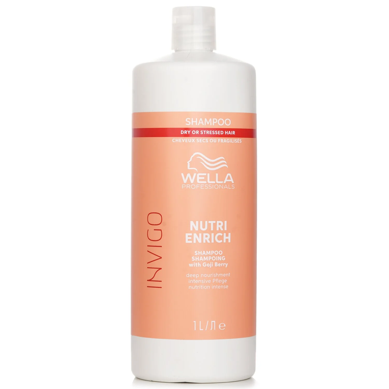 Wella Invigo Nutri Enrich Shampoo With Goji Berry Dry Or Stressed Hair  1000ml