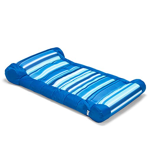 Big Joe Kona Hammock No Inflation Needed Pool Lounger with Headrest, Quick Draining Fabric, 4 feet Big
