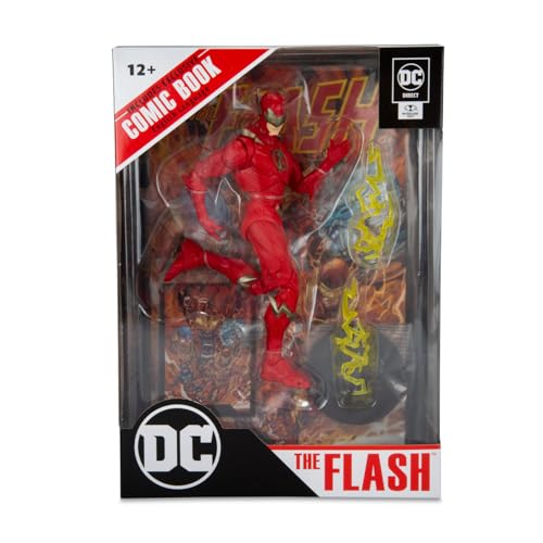 McFarlane Toys - DC DIRECT 7IN FIGURE with COMIC - The FLASH WV2 - CAPTAIN COLD