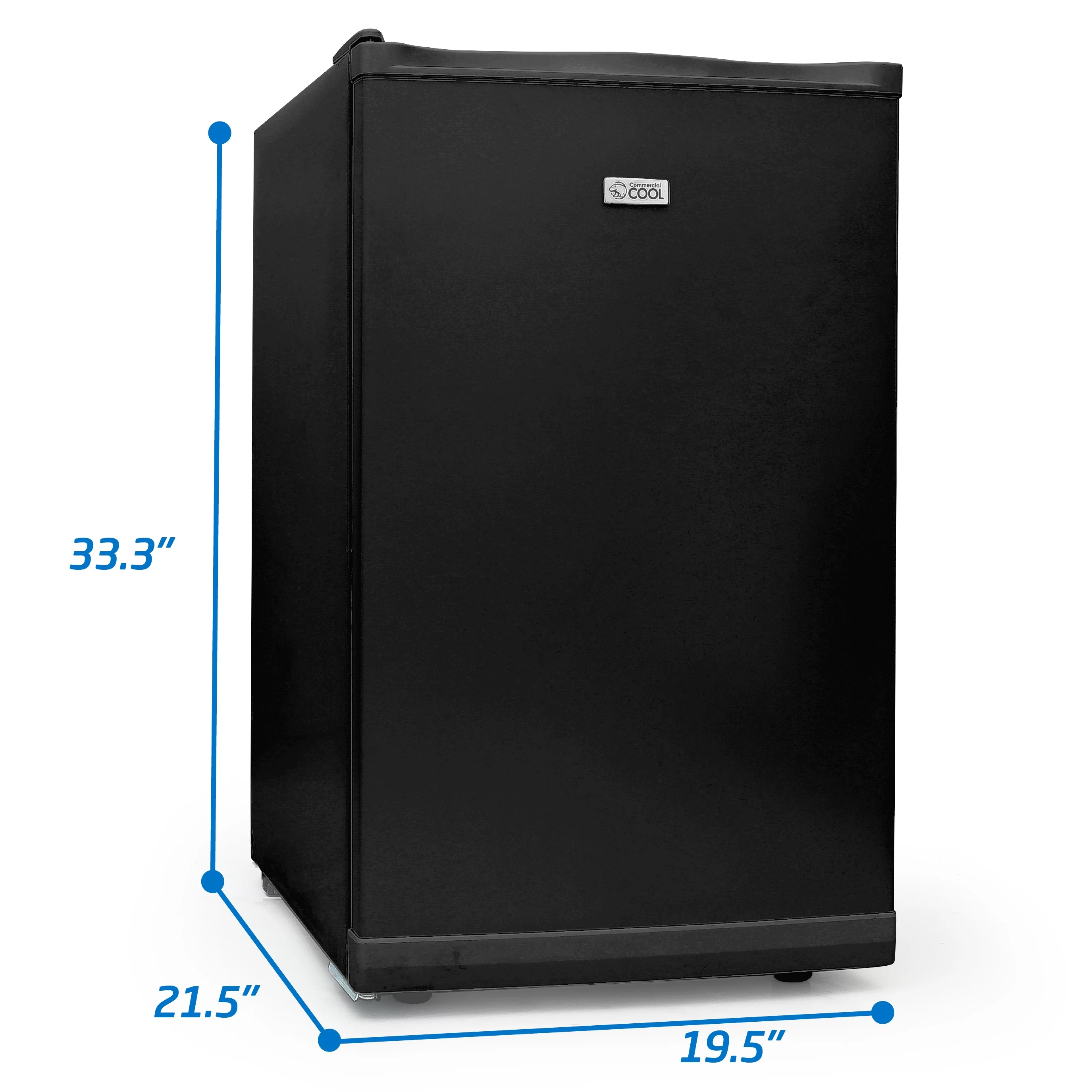 Commercial Cool CCUN28B Upright Freezer, 2.8 Cu ft, Black