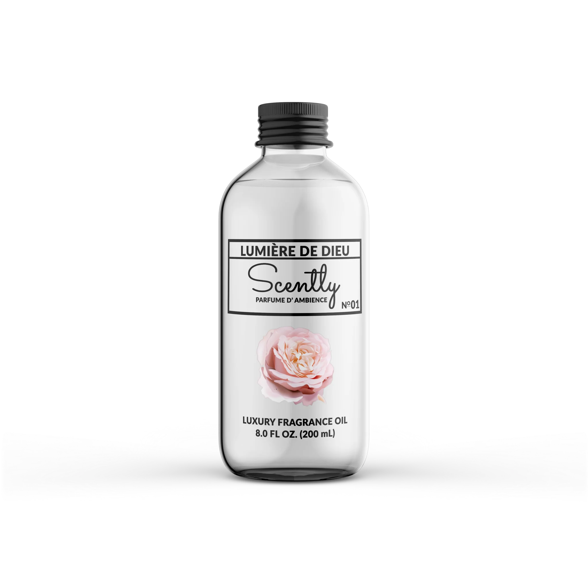 Scently Luxury Scents - Lumière de Dieu | No. 1 - Premium Oil Blends for Aromatherapy - 8 Fl Oz (236ml)