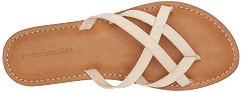 Amazon Essentials Women's Strappy Slide Flat Sandal