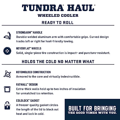 YETI Tundra Haul Wheeled Hard Cooler
