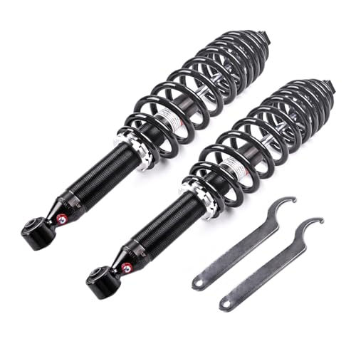 ATV Rear Left Right Shocks Absorber Monotube Shocks Set for Can-Am 10-12 Outlander Max 500 STD XT BR 10-12 Outlander 650/Max 650 STD XT BR 10-11 Outlander 800R/Max 800R STD XT BR 706000792 2pcs