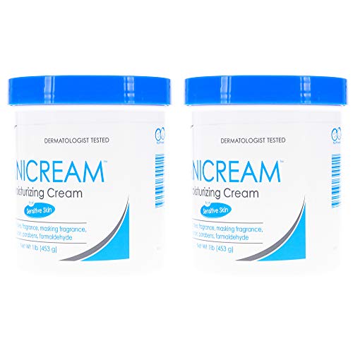 Vanicream Moisturizing Skin Cream for Sensitive Skin, 4 Ounce (Pack of 2)