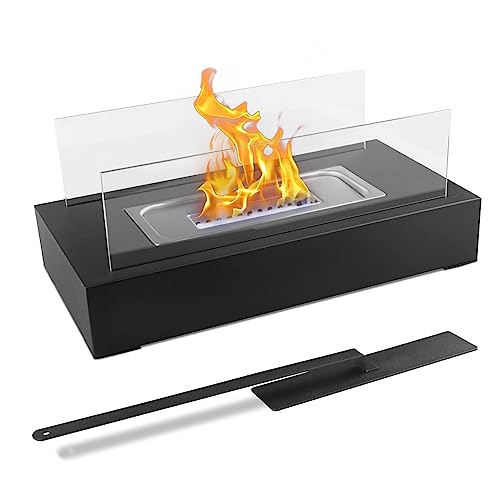 Tabletop Fire Pit Bowl,Portable Smokeless Solo Stove Table Top Firepit Fireplace,Small Mini Fireplace Outside Outdoor Indoor Fire Pit,Camping Patio Balcony Home Decor Stove (White)