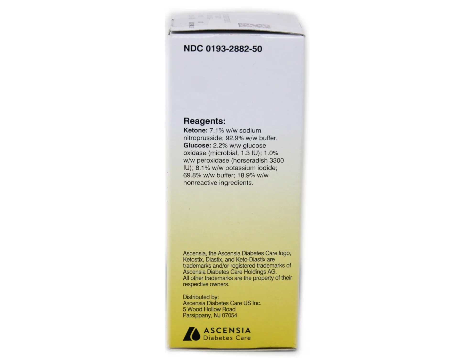 Keto-Diastix Reagent Strips