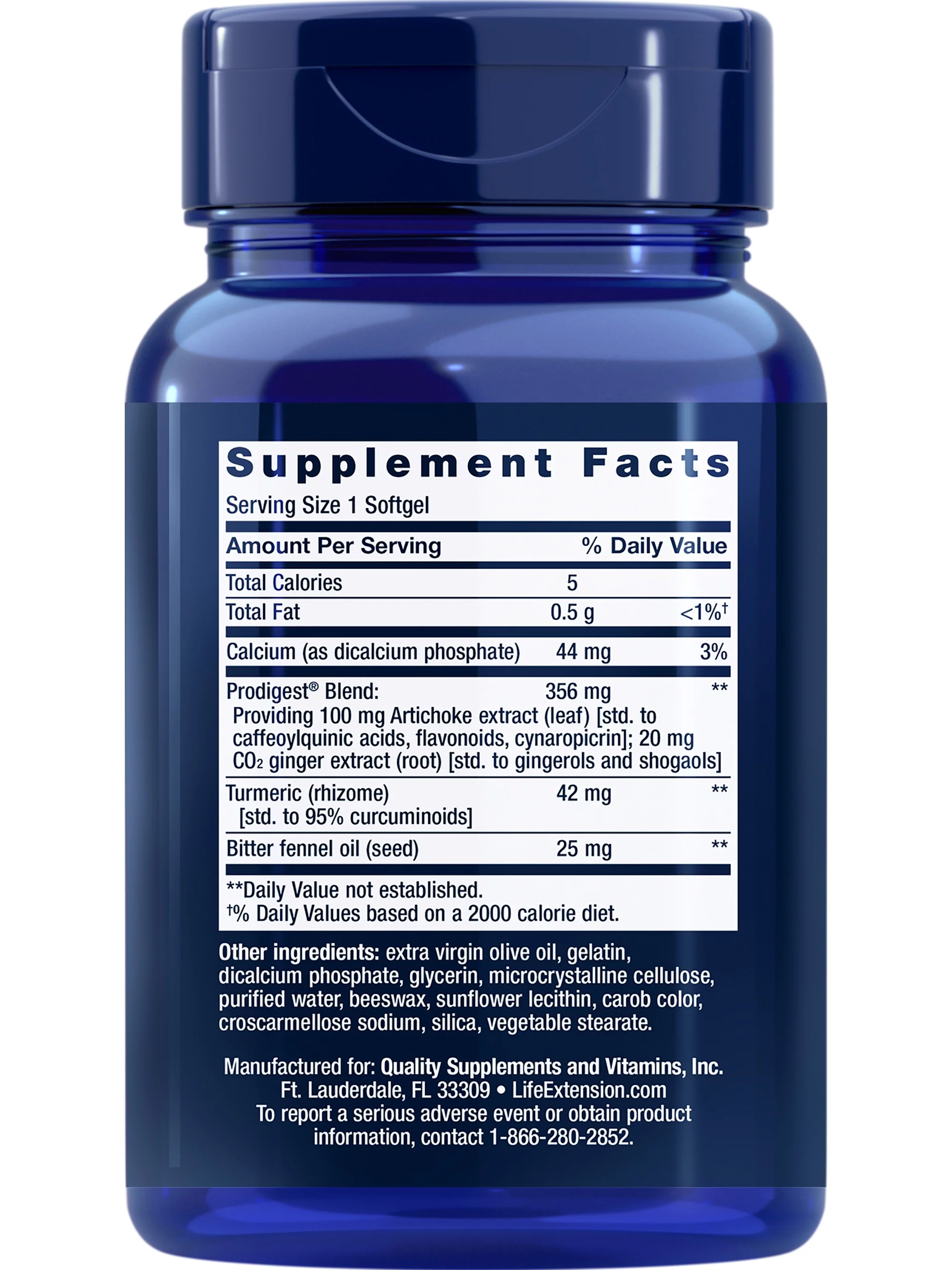 Life Extension Bloat Relief - Helps Relieve Occasional Bloating & Other Discomforts After Meals - Gluten-Free, Non-GMO - 60 Softgels