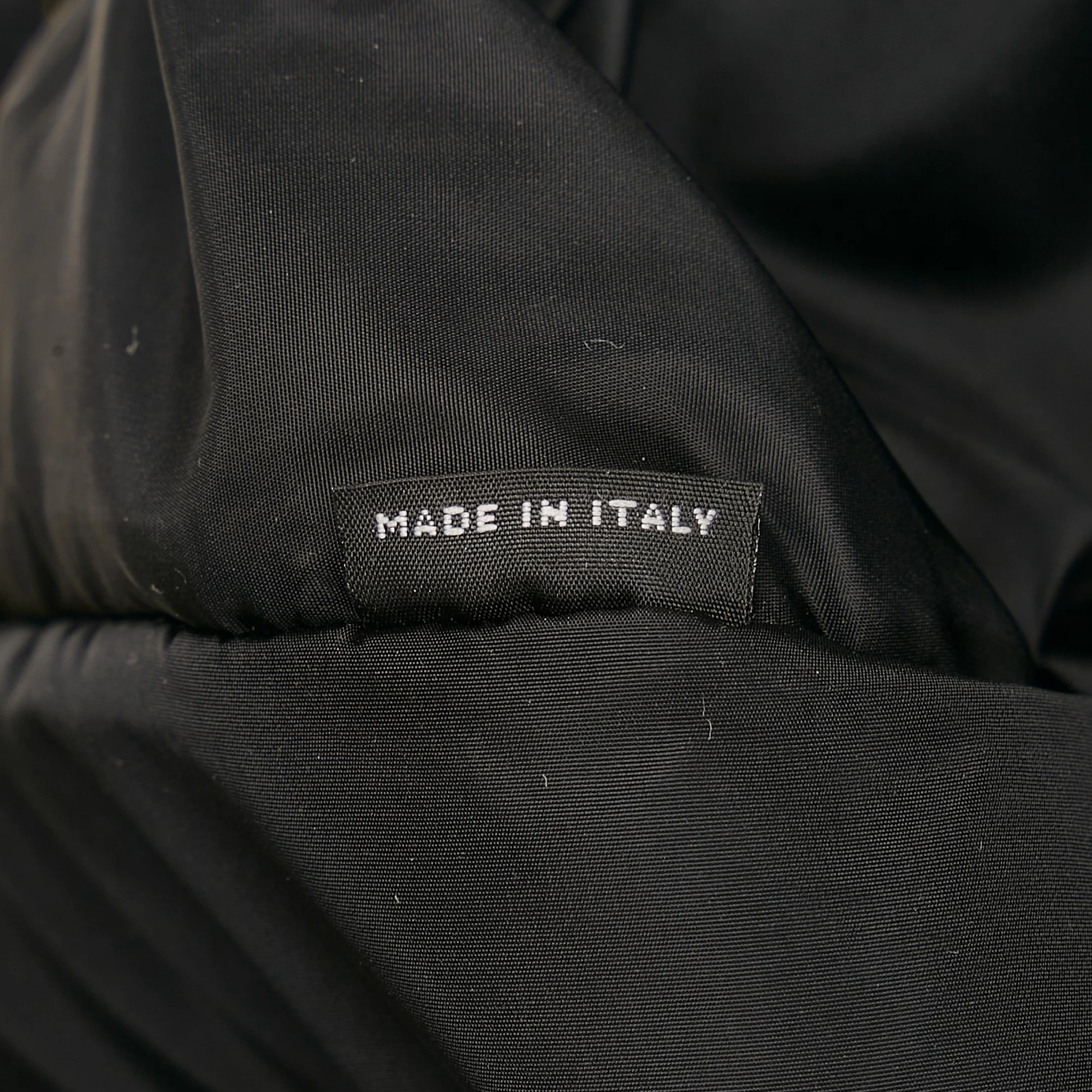 Pre-Owned Authenticated Prada Tessuto Stampato Nylon Fabric Yellow Satchel Unisex (Good)