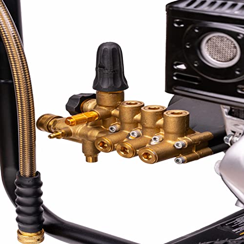 Simpson 61014 3500 PSI at 2.5 GPM Honda GX200 with AAA AX300 Axial Cam Pump Cold Water Professional Gas Pressure Washer PS61002-S