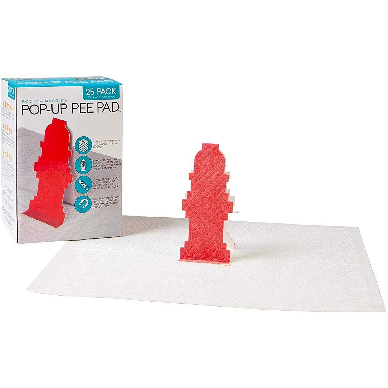 Rocky and Maggie's Pop-Up Pee Pad for Dogs - Pet Supplies online store