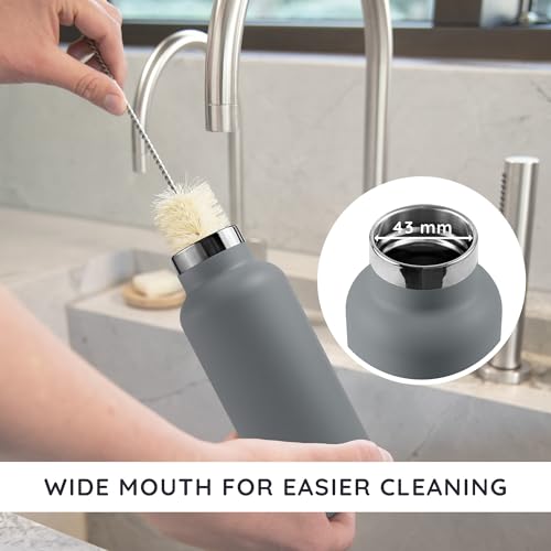 Bambaw 32 oz Water Bottle | Insulated Water Bottles | Water Bottle Stainless Steel | Insulated Travel Water Bottle | Insulated Water Bottle | Stainless Steel Water Bottles | 1 Liter Water Bottles