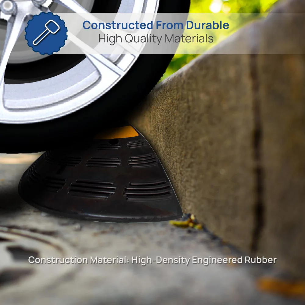 PYLE PCRBDR40 - End Caps / Finish Caps for Car Curb Ramps (Works with PYLE Model: PCRBDR44)