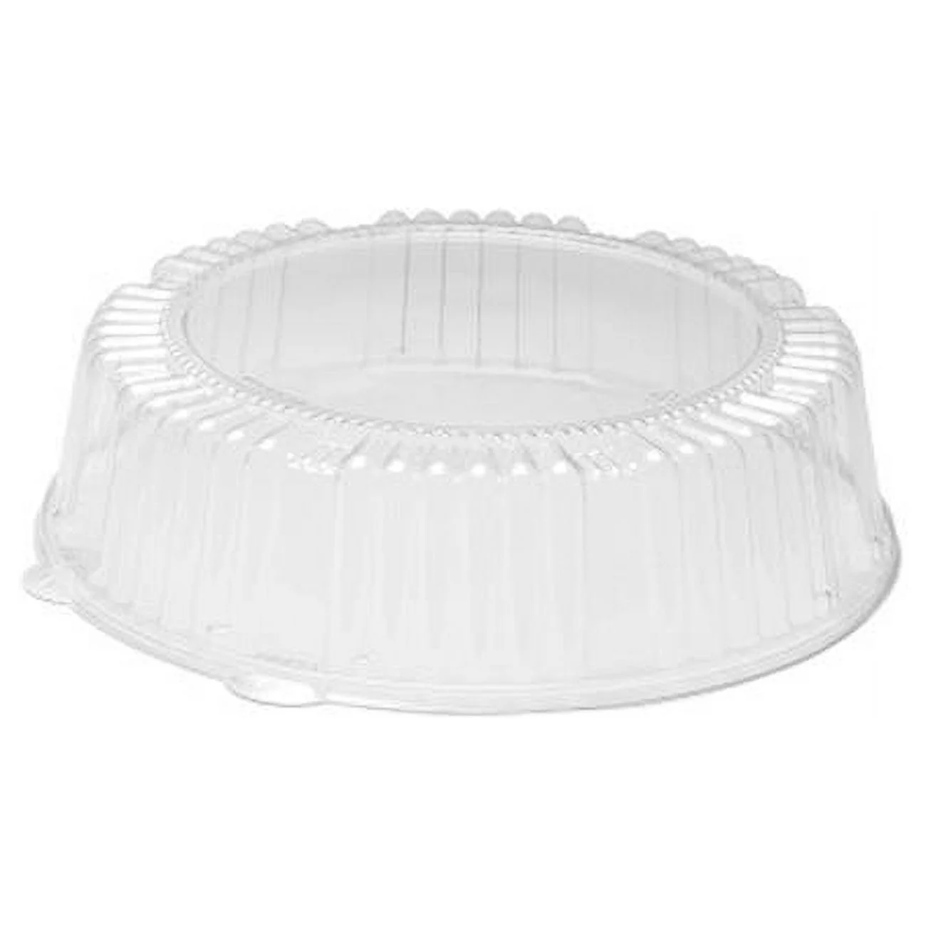 A12PETDM CPC 12 in. Standard Height Dome Lid - Case of 25