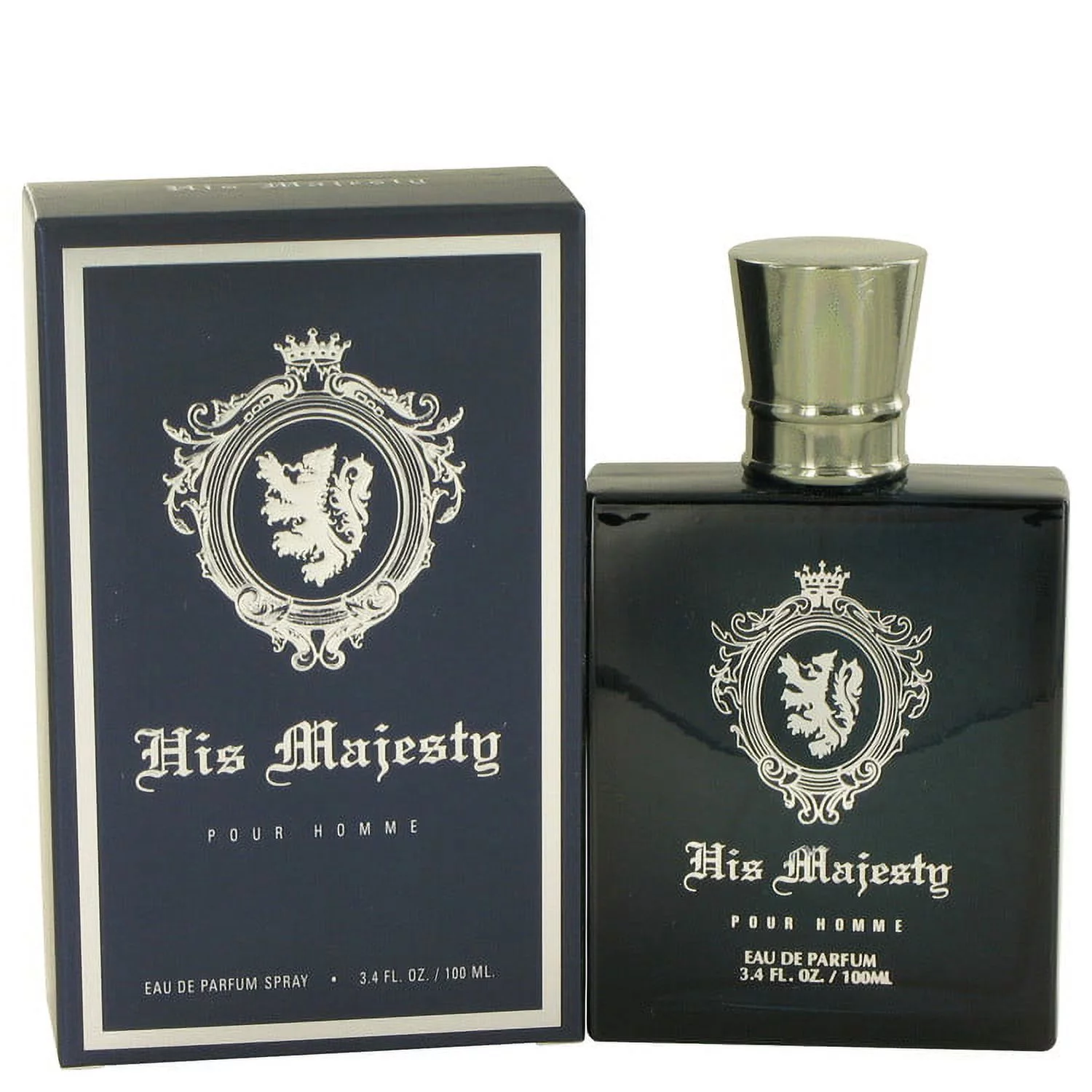 YZY Perfume His Majesty Eau De Parfum Spray 3.4 oz (Pack 2)