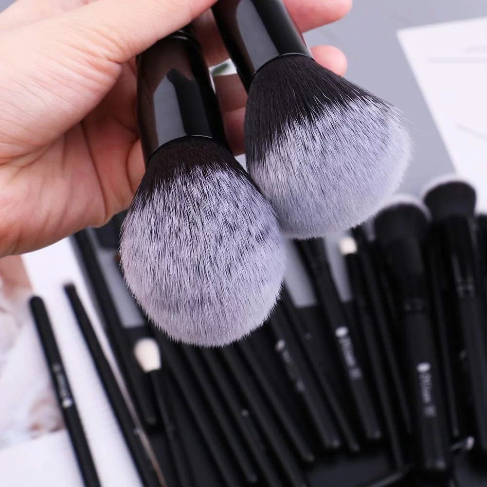 DUcare Makeup Brushes Professional 27Pcs Makeup Brush Kit Set Kabuki Foundation Blending Face Powder Blush Concealers Eye Shadows