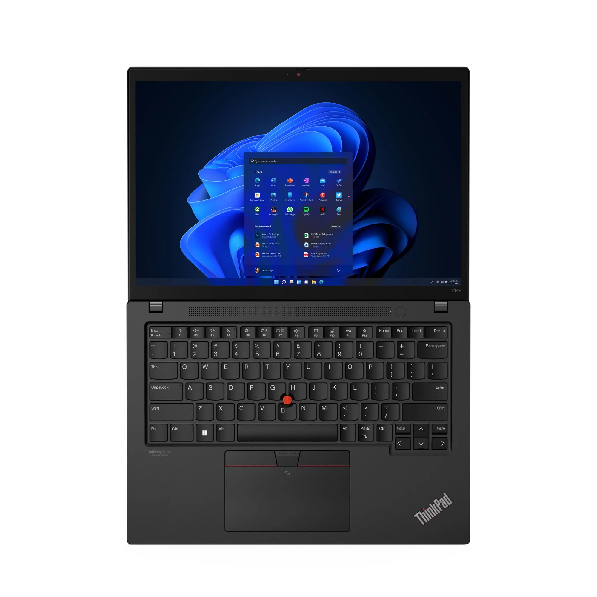 Lenovo ThinkPad T14s Gen 3 Intel Laptop, 14