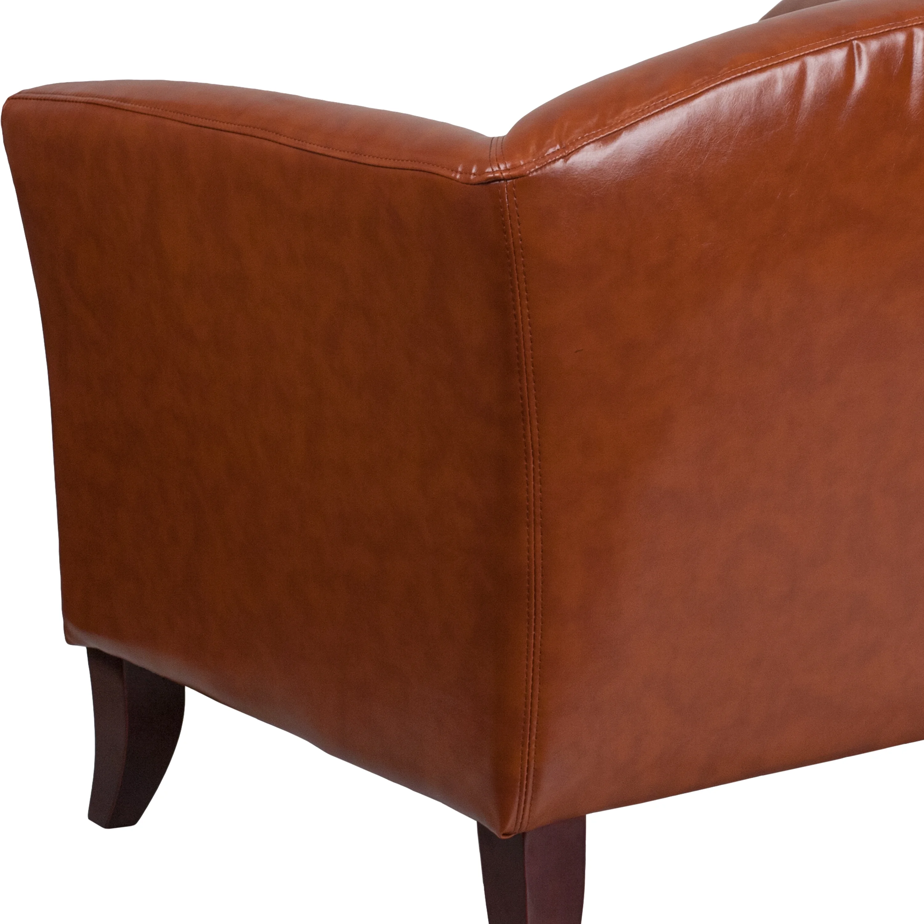 Flash Furniture HERCULES Imperial Series Cognac LeatherSoft Chair