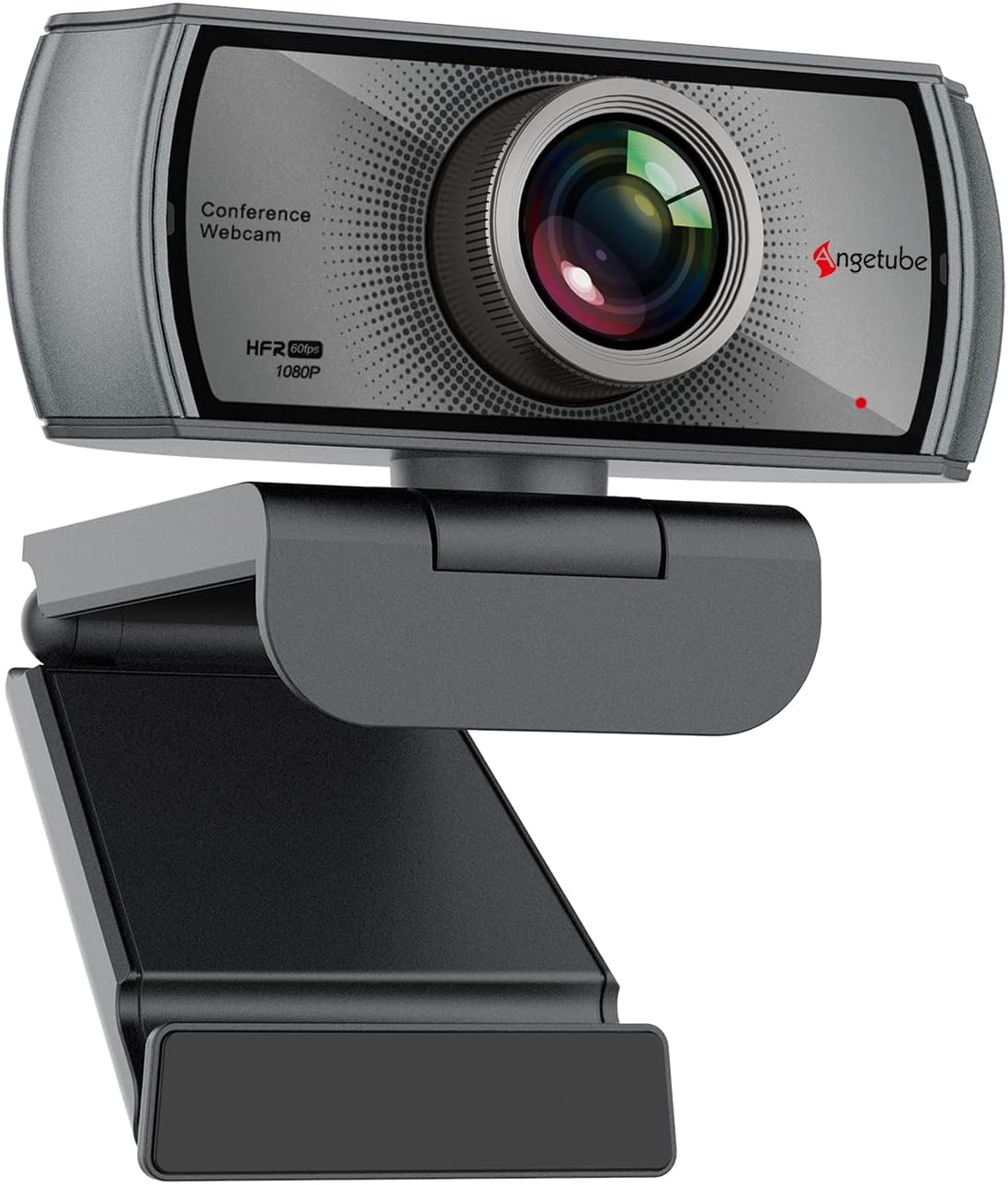 1080P 60fps Webcam with Microphone - 120° Wide Angle Built-in Dual Noise Reduction Mics, HD Streaming USB Computer | Mac | Laptop | PC Camera for Zoom Meeting, Skype, FaceTime, Teams