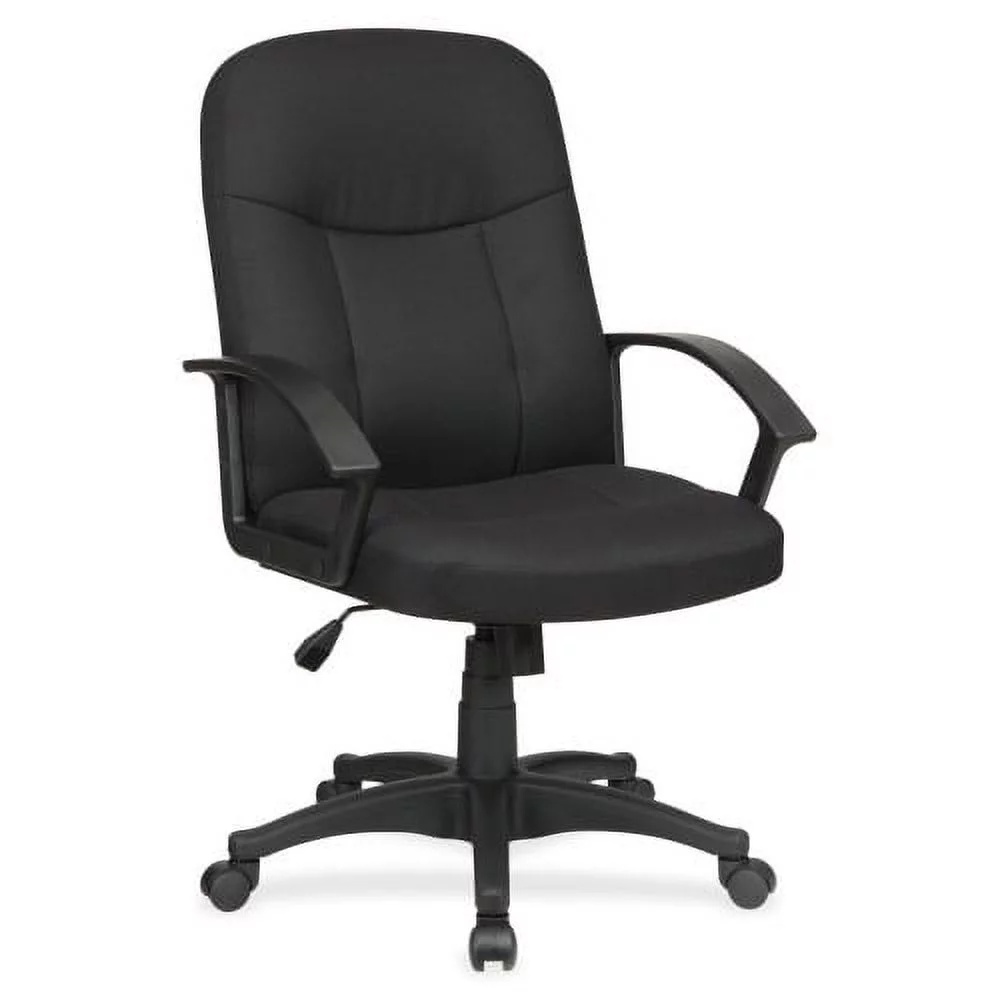 Lorell, Executive Fabric Mid-Back Chair, 1 Each