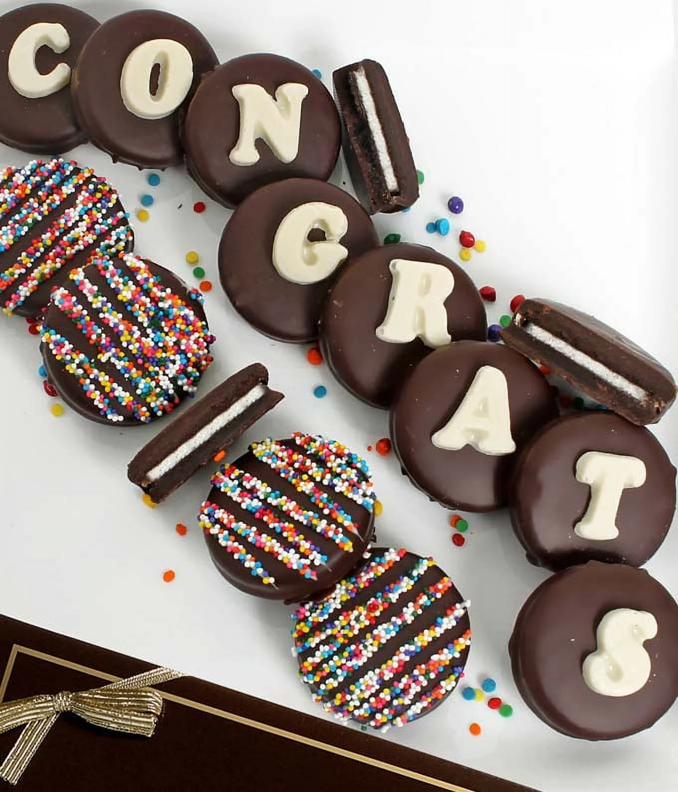 From You Flowers - CONGRATS Chocolate Covered OREO Cookies