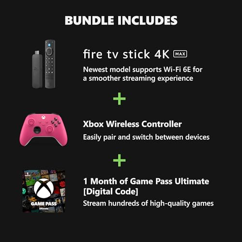 Xbox Wireless Gaming Controller (2025) – Carbon Black – Play on Xbox, Windows, Android, iOS, FireTV Sticks, Smart TVs, VR Headsets