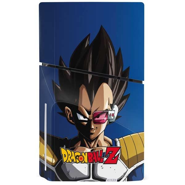 Skinit Decal Gaming Skin Compatible with PS5 Slim Disk Console - Officially Licensed Dragon Ball Z Goku Iconic Kanji Symbol Design