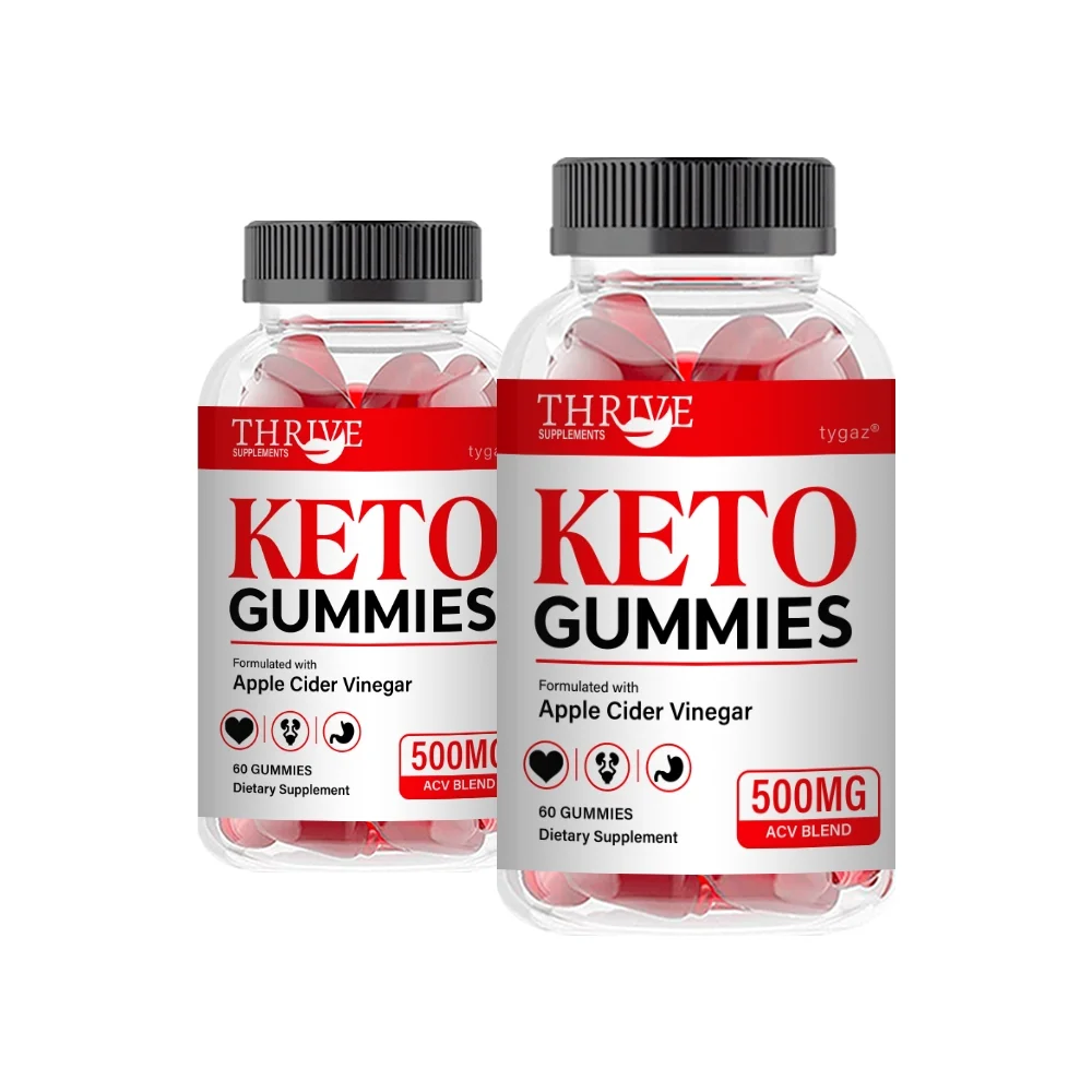 (2 Pack) Thrive ACV Gummies - Thrive Keto + ACV Gummies