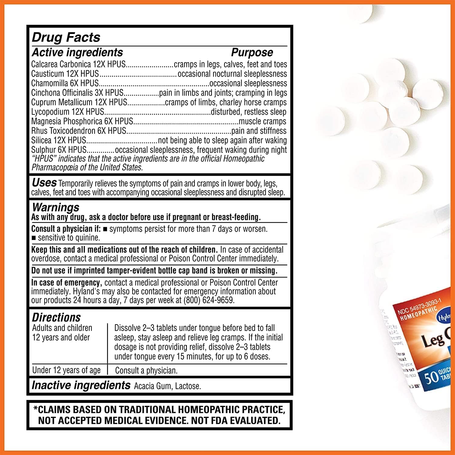 Hyland's Leg Cramps Tablets