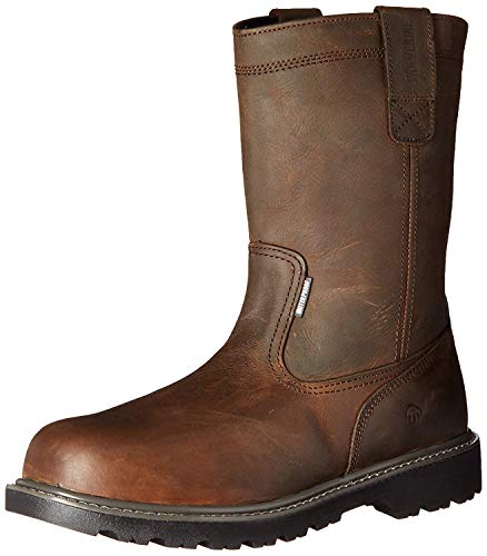 Wolverine Mens Floorhand Waterproof 10 Inch Wellington Shoes
