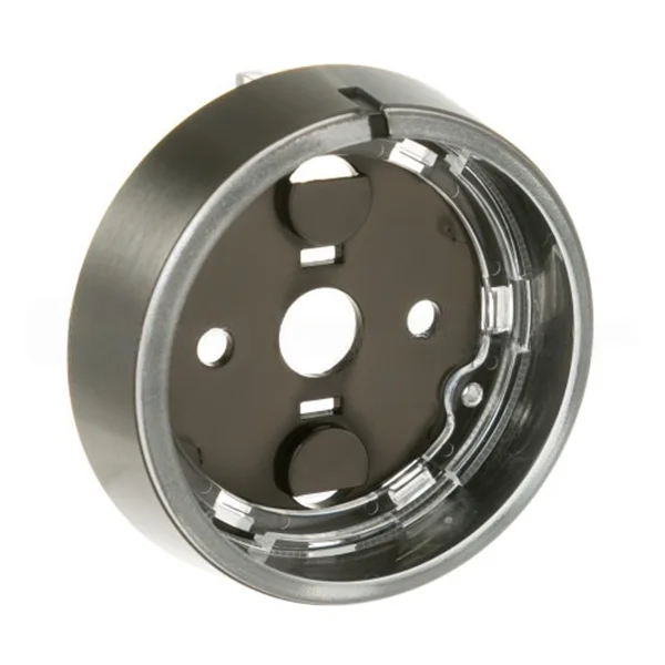 GE APPLIANCE WB03X32181 BRUSHED BLACK SS KNOB BEZEL - GENUINE OEM PART