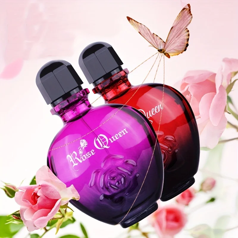 Rose Queen Eau De Toilette Spray For Women, Refreshing Lasting And Charming Perfume, Gift For Women, 100ml Pheromones Perfume