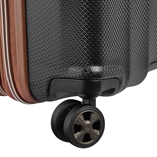 DELSEY PARIS Carrousel Hardside Expandable Luggage with Spinner Wheels, Navy, Carry-on 21 Inch