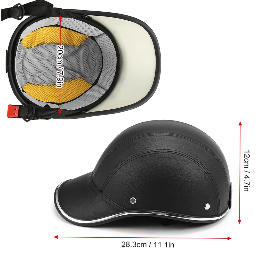 OWSOO Baseball Cap,Safety Helmet BaseballSafety Hat Bike And Stylish On - Stay And Stylish On Bike Stay And Stylish On Bike Rides BaseballHat Bike - Stay