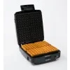 KRUPS Stainless Steel 4 Slice Belgian Waffle Maker with Removable Plates
