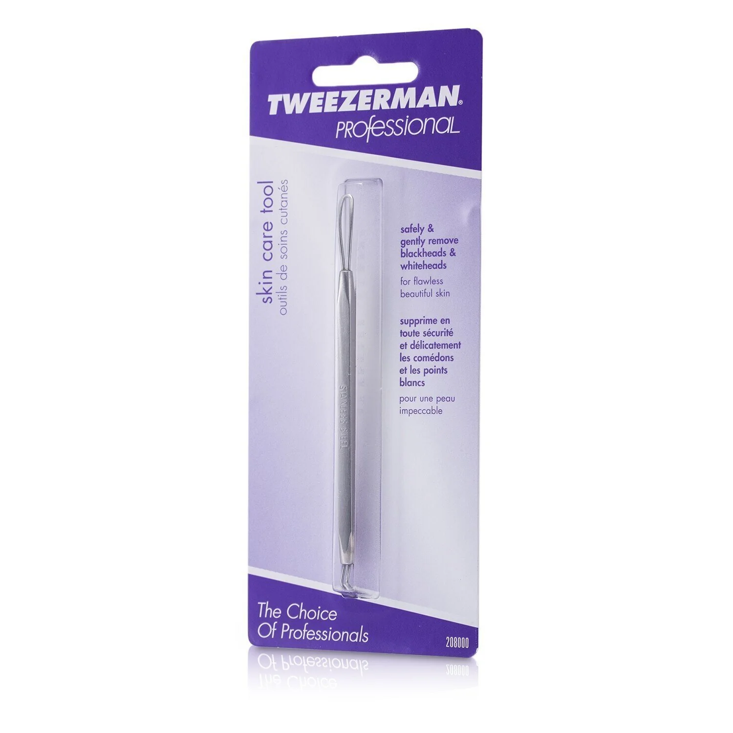 Tweezerman Professional Skin Care Tool Stainless Steel - Loops On Both Ends