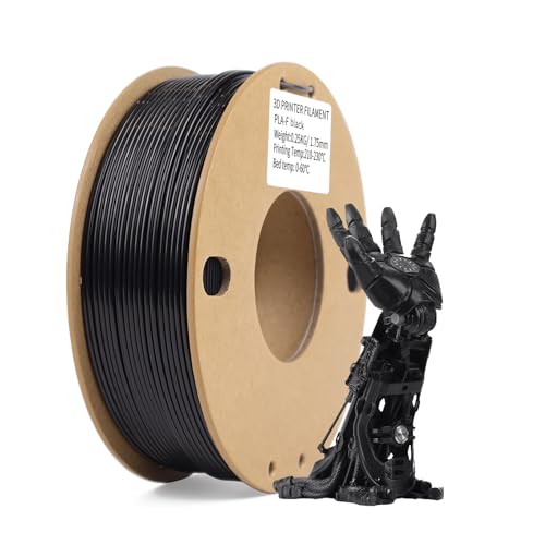 PLA 3D Printer Filament, Glow in The Dark Multicolor, 3D Printing PLA Filament 1.75mm Dimensional Accuracy +/- 0.03mm, 1KG Spool (2.2 lbs), Glow Rainbow
