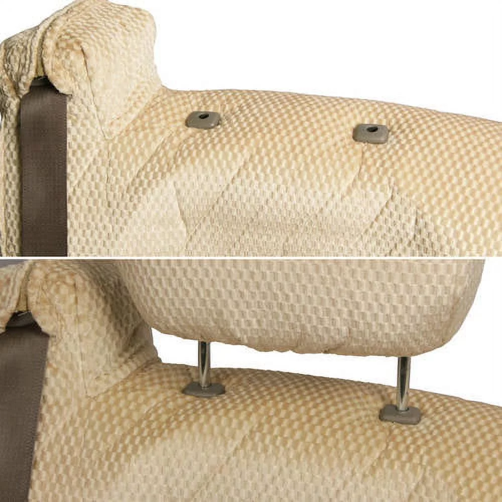 BDK Pickup Truck Seat Covers with Arm Rest and Built In Seat Belt, Scottsdale