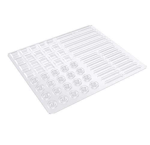 Cabinet Door Bumpers, 122 PCS Clear Soft Rubber Bumper Pads, Strong Self-Adhesive Cabinet Stoppers Multi-Shape Suitable for Different Furniture Sound Dampening Buffer Pads (2 Pack 4 Sizes, Clear)