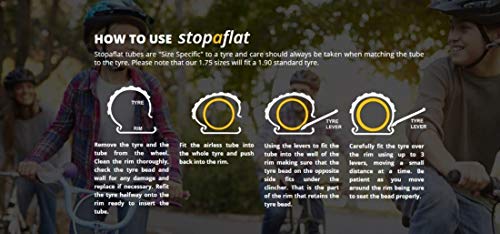 Stop-A-Flat Puncture Proof Bicycle Inner Tube