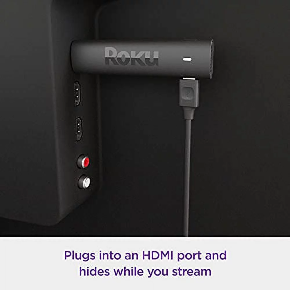 Roku Streaming Stick 4K 2021 | Streaming Device 4K/HDR/Dolby Vision with Roku Voice Remote and TV Controls