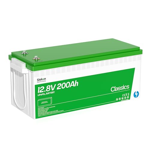 Lithium LiFePO4 Deep Cycle Battery, Low-temp Protection, 4000-15000 Cycletimes, Perfect for Homeback up Power, Solar Power, Off-Grid, Marine (12V 100Ah Upgrade)