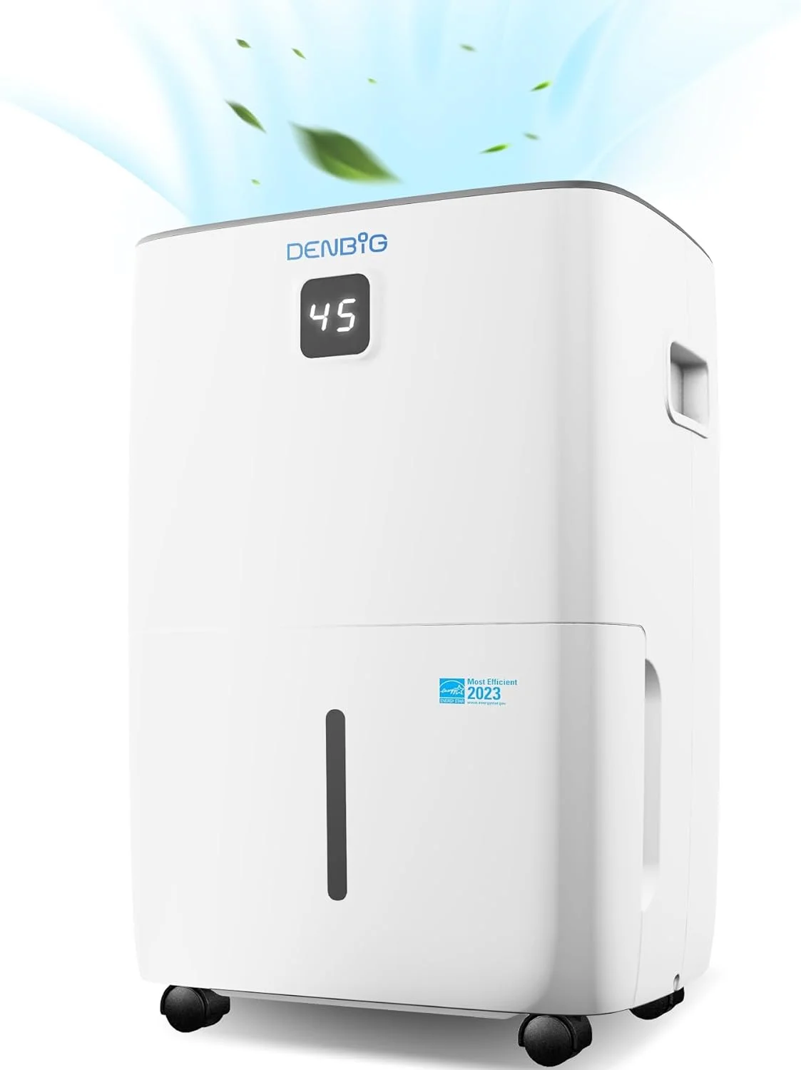 35 Pints Energy Star Certified Dehumidifier for Spaces up to 2,500 Sq. Ft at Home, with Reusable Air Filter, 1.05 Gal Water Tank and Drain Hose, Ideal For Large & Medium Rooms, Basements