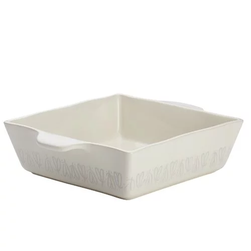 Ayesha Curry Home Collection Stoneware Square Baker, 8